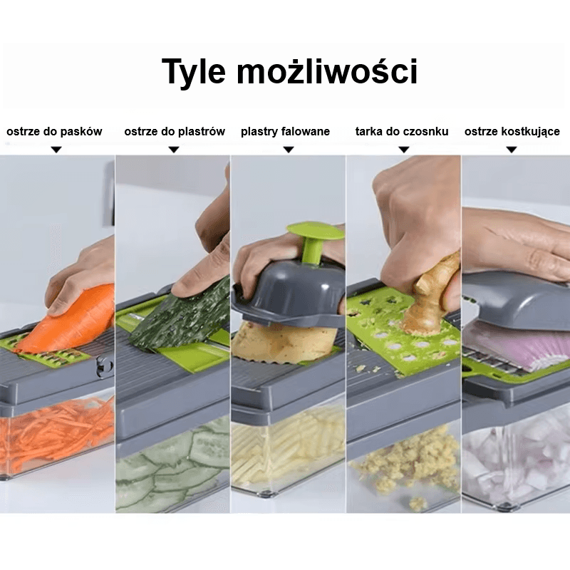 Wielofunkcyjna krajalnica do warzyw i owoców 14/16 w 1